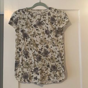 Anthropologie Postmark Flower Days Tee
